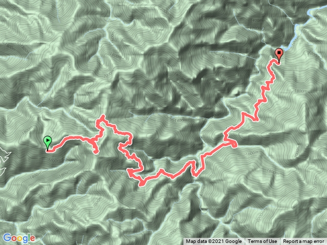 霞喀羅古道全段-石鹿大山