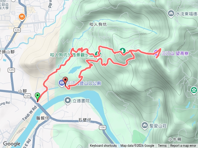 三汀山（全家上-登山口）預覽圖