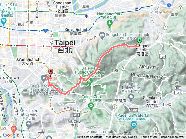 2023臺北大縱走第六段0528