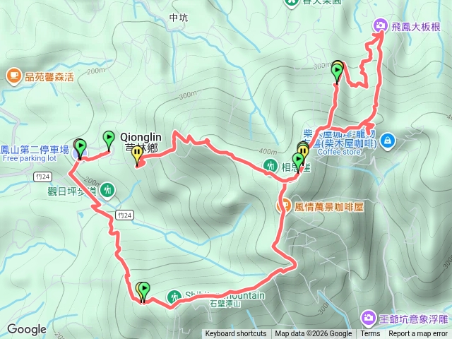 飛鳳山-中坑山環線預覽圖