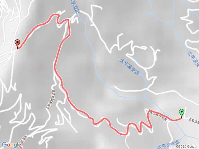 台東大派蘭山鞍部