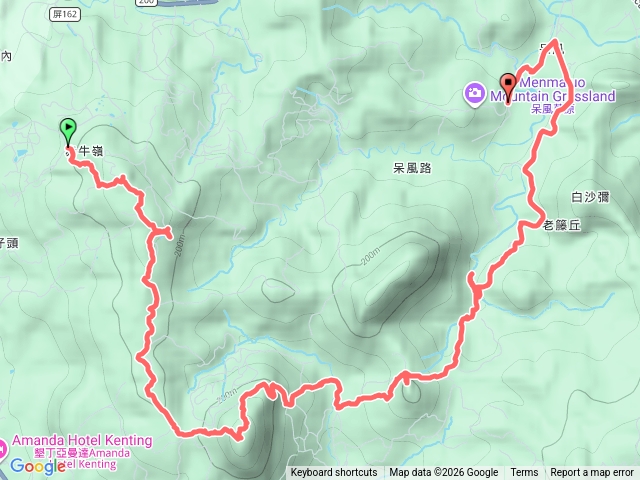 赤牛嶺大山母山小尖石山預覽圖