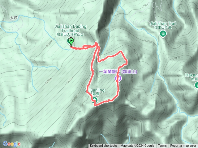 南庄加里山杜鵑嶺預覽圖