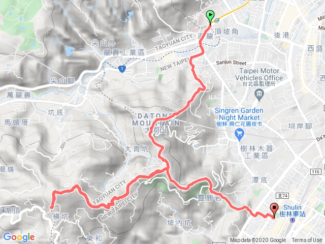 三角埔頂山，青龍嶺，大棟山