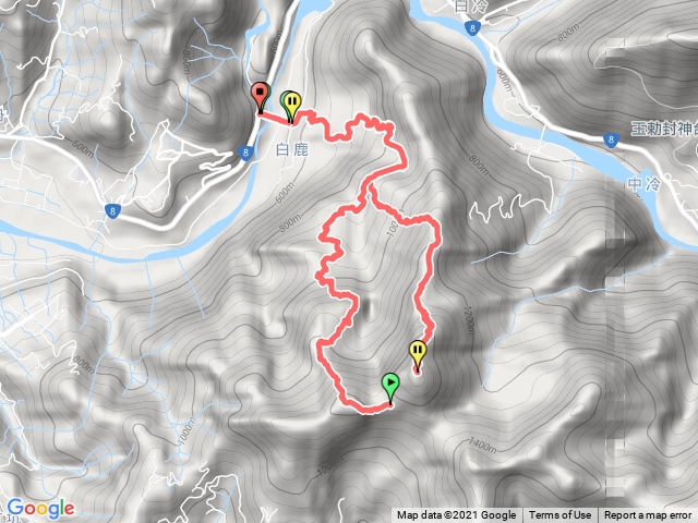 20210320白毛山_白鹿吊橋起登