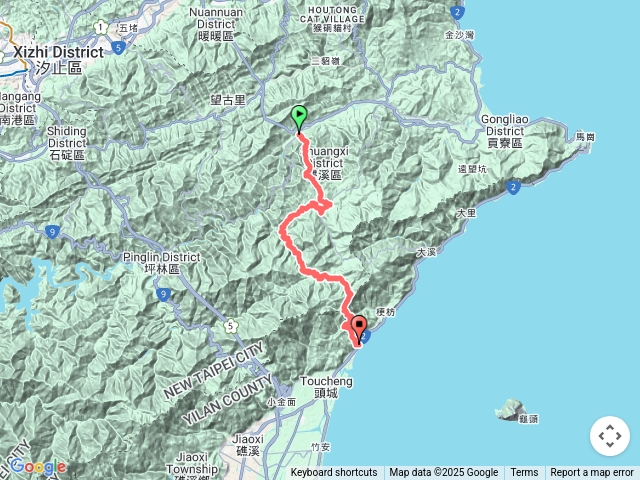 淡蘭古道中路-柑腳至外澳