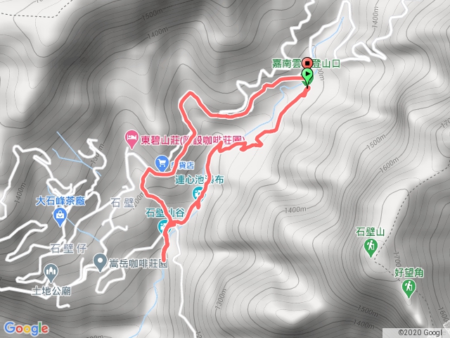 石壁風景區（九芎神木+石壁+遊龍湖步道)O型走