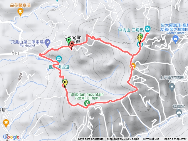 飛鳳山（中坑山）-石壁潭山O型縱走