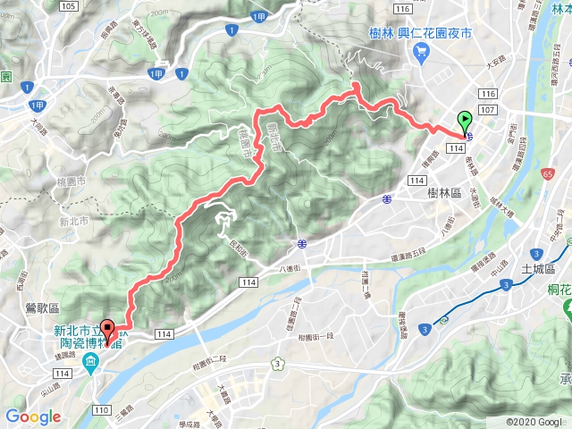 樹林到鶯歌(大同山青龍嶺大棟山鶯歌石)