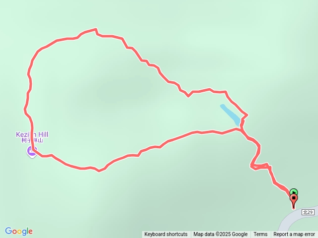 如意湖 柯子林山 金明山 O型預覽圖