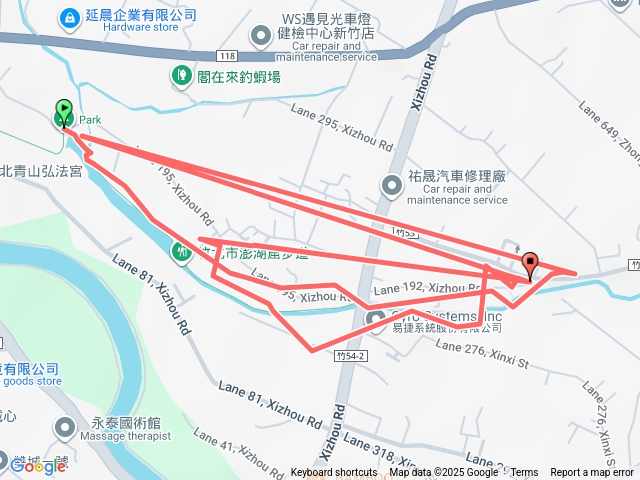 竹北澎湖窟步道預覽圖