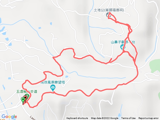 五酒桶山O型健走