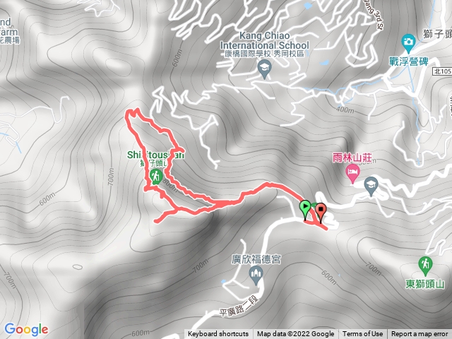 獅仔頭山隘勇線