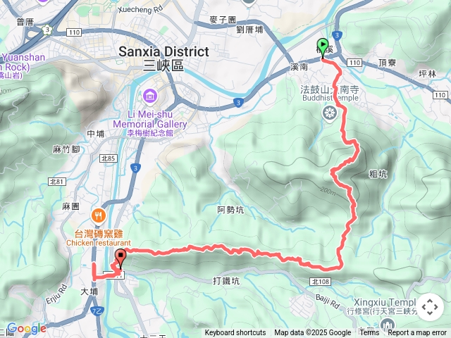 20250222溪南尖王公坑山縱走預覽圖