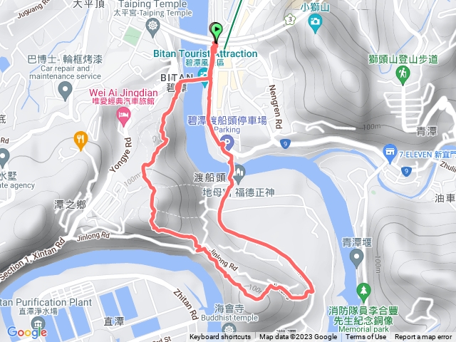 和美山灣潭山1-2饅頭可以結束