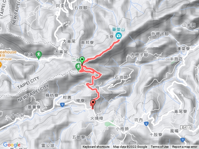 筆架山二格山