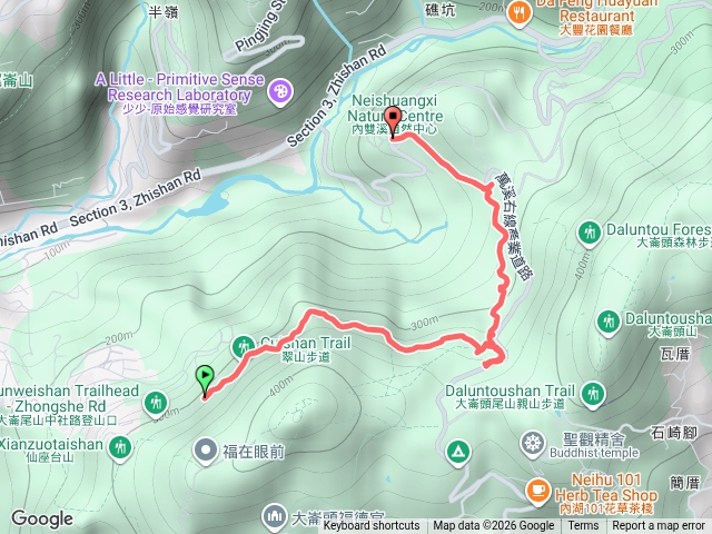 翠山步道碧溪步道預覽圖