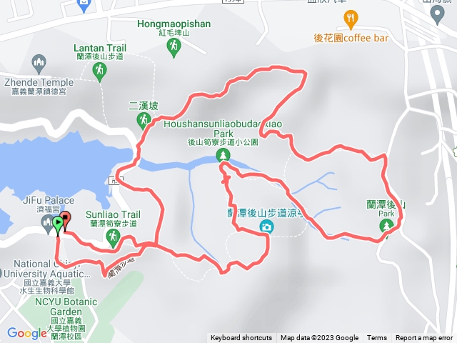 蘭潭後山步道