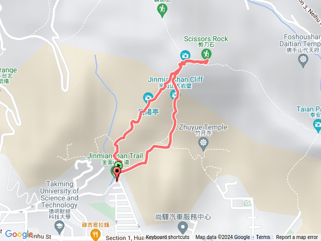 台北－臺灣百大必訪步道金面山親山步道202405301139