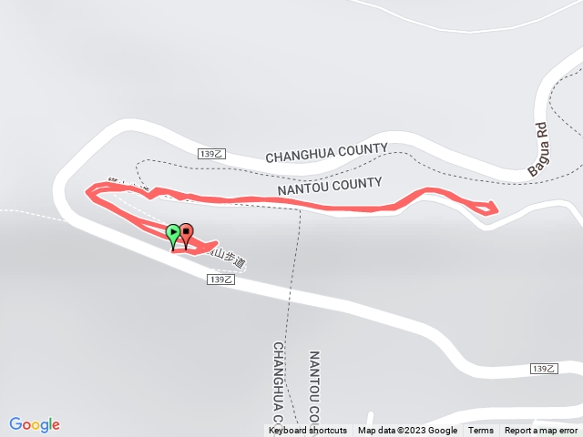 139乙路邊橫山步道-橫山原路折返