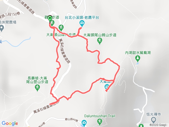 小溪頭環狀步道