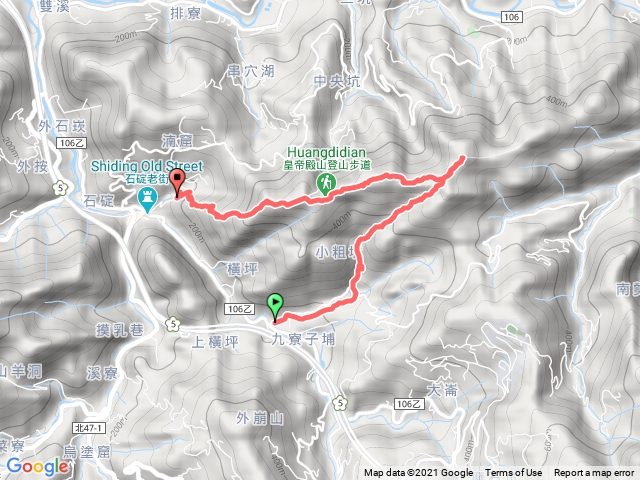 皇帝殿東西峰步道