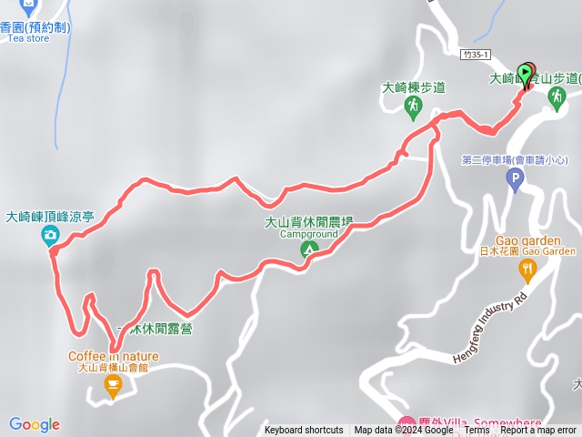 2024-5-20樂善堂上大崎棟（大山背山）山三角點