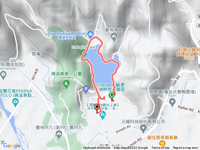 宜蘭礁溪龍潭湖環湖步道