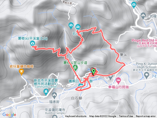 薯榔尖石筍尖連走