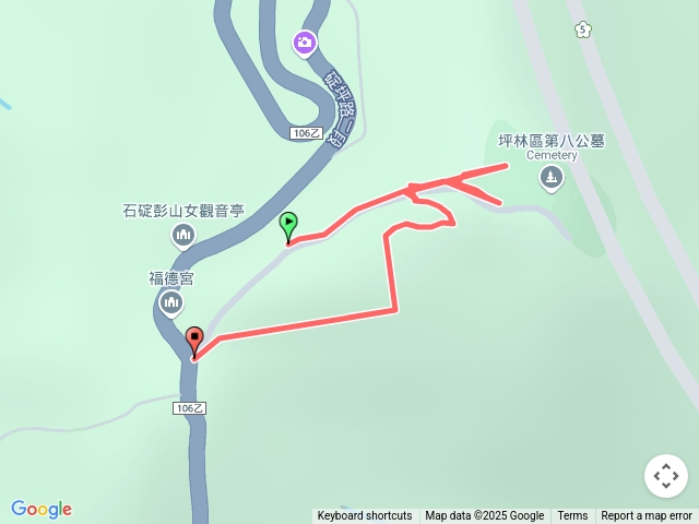 坪林散策（第八公墓聯絡道環走）