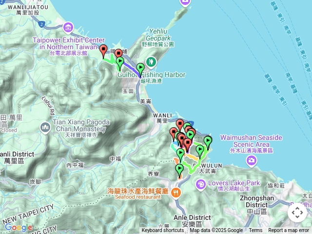 瑪鋉山區全區路線