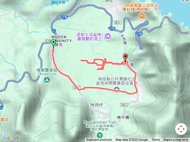 日月潭頭社武登社區金針花園區+活盆地