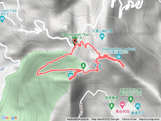 多林上大凍山霹靂山