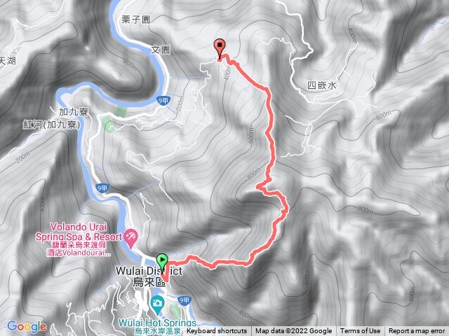 烏來山～大桶山A進B出