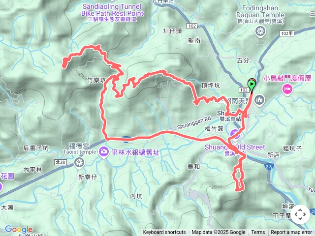 大竹林山蝙蝠山（雙十縱走失敗撤退新路尾山路徑完全恢復大自然）