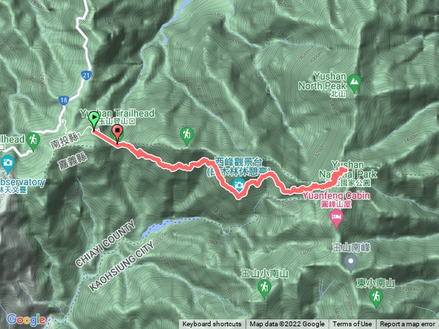 玉山主峰 