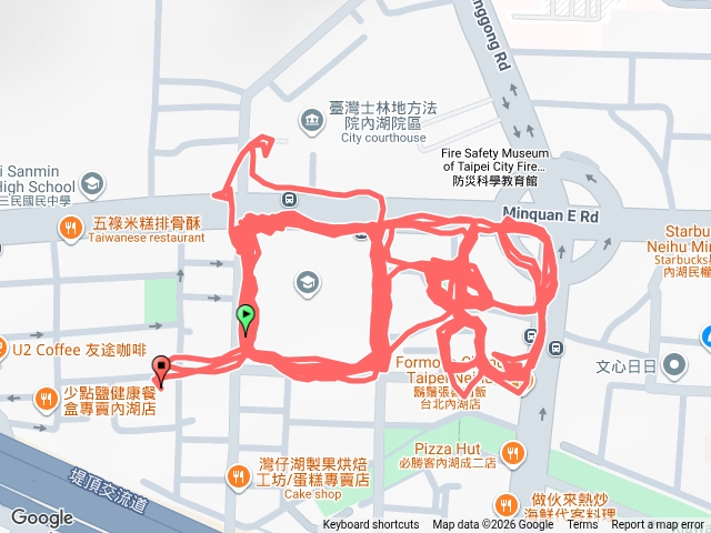 住屋附近健走