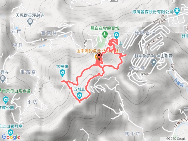 山中湖輕鬆走 文筆山 五城山