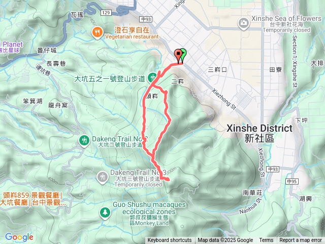 20250928台中大坑5&5.1