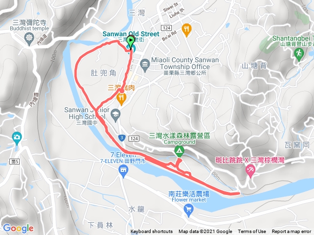 肚兜角步道