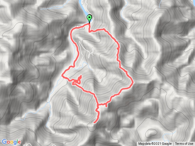 2021/02/18大同鄉 寒溪~鳳紗山~大湳澳山~番社坑山O型