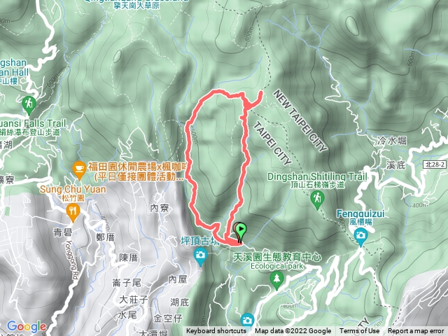 高頂山.北五指山荷蘭古道