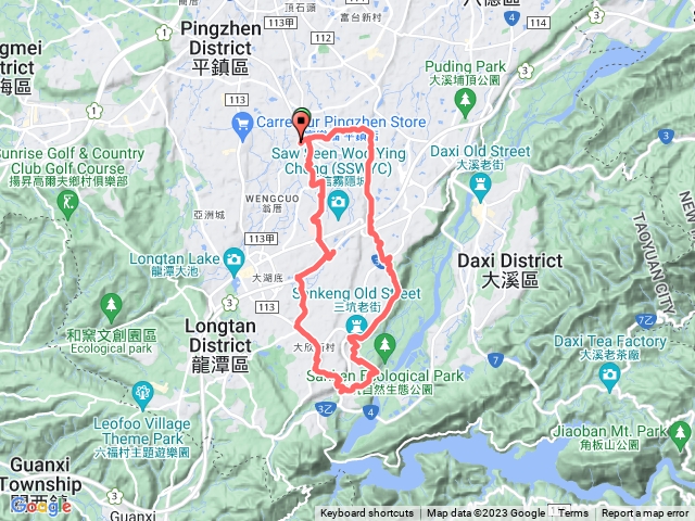 平鎮 大溪 龍潭 石門大圳O型