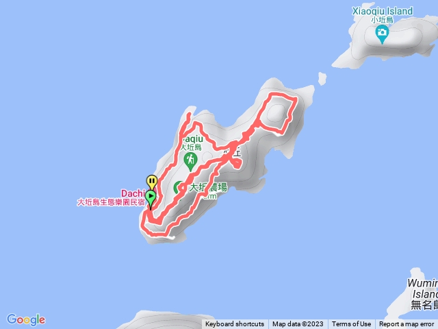 大坵生態步道O型