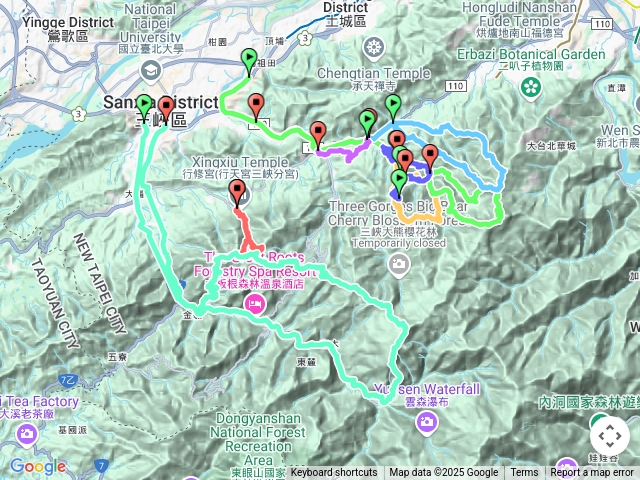 114.05.01-保安宮-麒麟山+三層坪山+竹崙山-出玉福宮旅遊小O行......(新北三峽)