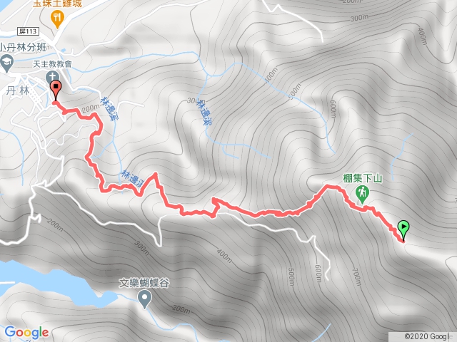 棚集山經棚集下山下山