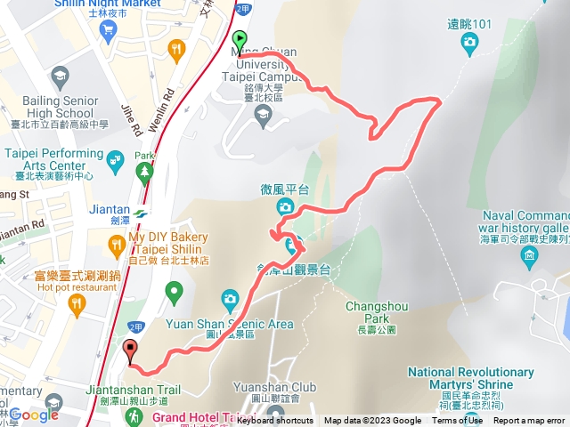 20230501 毋忘在莒步道經北眼平台