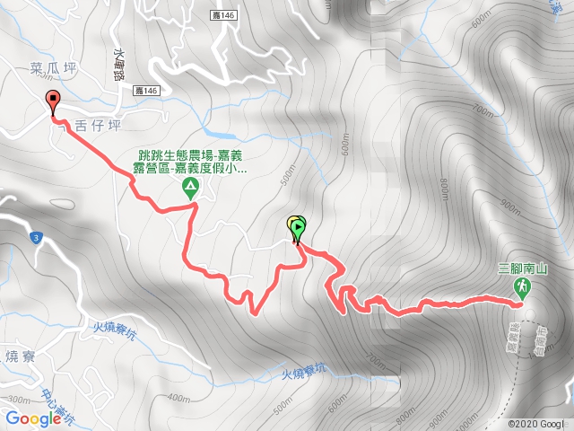 三腳南山+道路