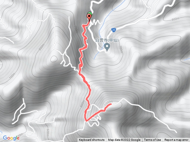 小百岳集起來白雲山步道202210021118