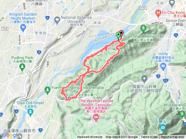 永安宮，五十分，烏塗窟，娘子坑山，妙法寺